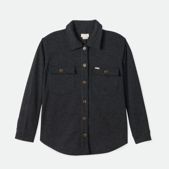 Brixton Bagby Shirt Jacket - Black (M) - Picture 2 of 5